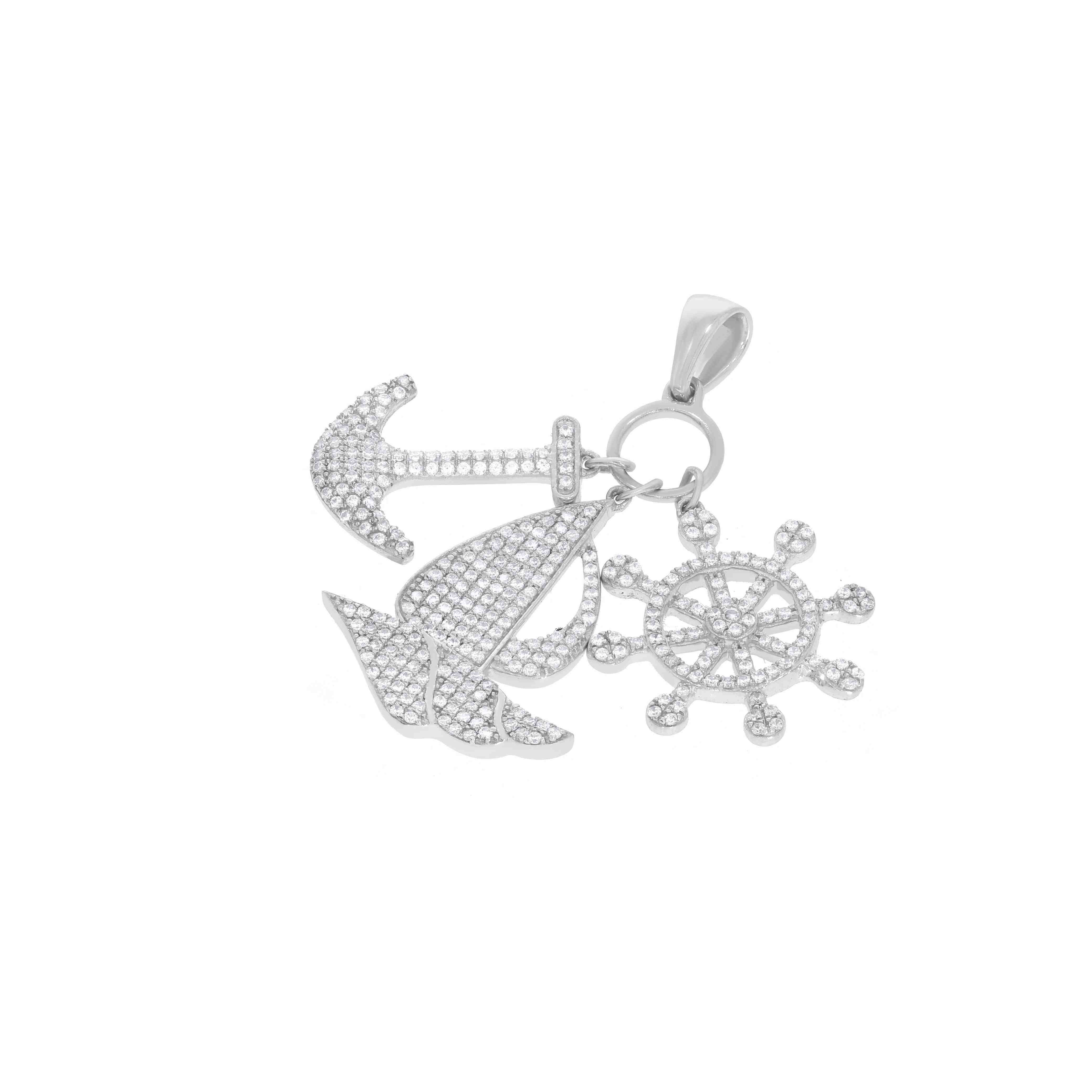 Boat Natical Collection Pendant PD31228A